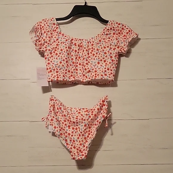 NWT | Old Navy Puff-Sleeve Bikini Swim Set | Large - Picture 8 of 8